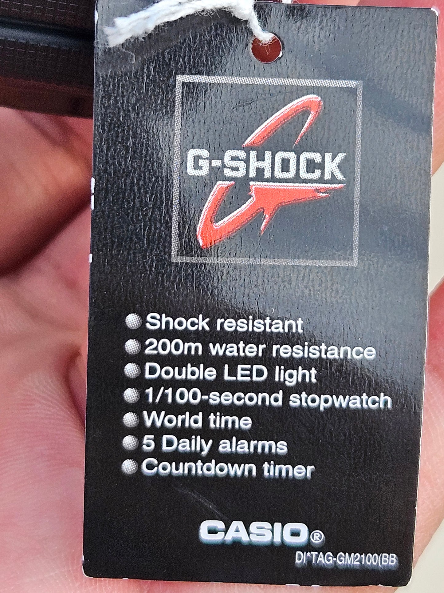 "Custom Hand-Painted Casio G-Shock GM-2100 Rainbow Mod - Unique Limited Edition"